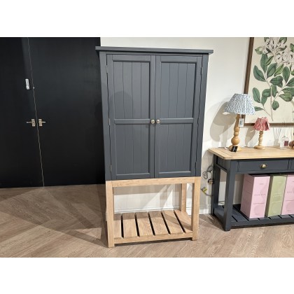Eton 2 Door Cupboard Meteor - Charcoal Grey Eton 2 Door Cupboard Meteor - Charcoal Grey
