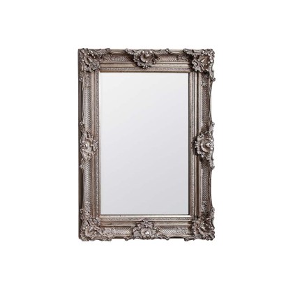 Cleary Silver Mirror 46.5 x 35,Antique silver finish 46.5 x 35 inch mirror Decorative frame