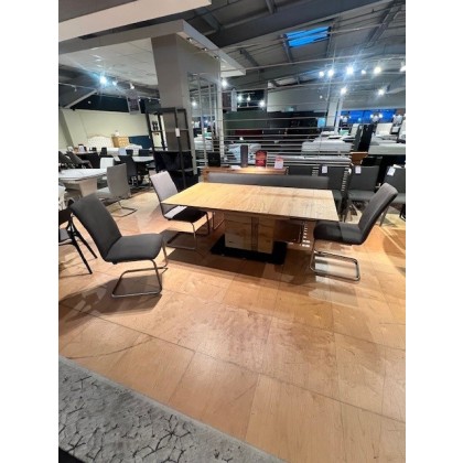 Venjakob Piazza 1.9 - 2.9m Extending Table , 3x Eileen Chairs & Bench Venjakob Piazza 1.9 - 2.9m Extending Table , 3x Eileen Chairs & Bench