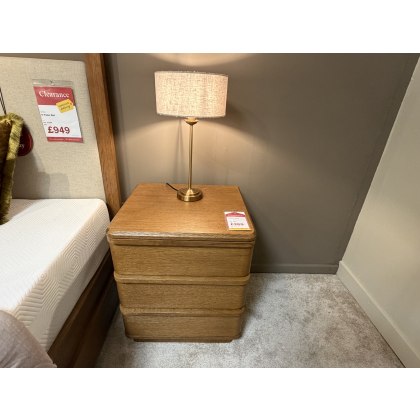 Huxtable 3 drawer bedside table Huxtable 3 drawer bedside table