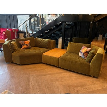 SITS Cleo Large Cosy Corner Sofa + Footstool Storage Coffee Table SITS Cleo Large Cosy Corner Sofa + Footstool Storage Coffee Table