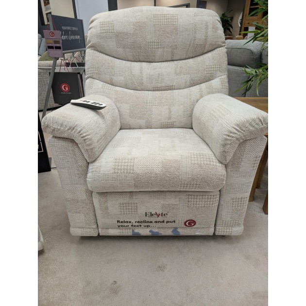 G-Plan - Malvern, 3-Seater Double Power Recliner, Elevate Chair & Storage Footstool G-Plan - Malvern, 3-Seater Double Power Recliner, Elevate Chair & Storage Footstool