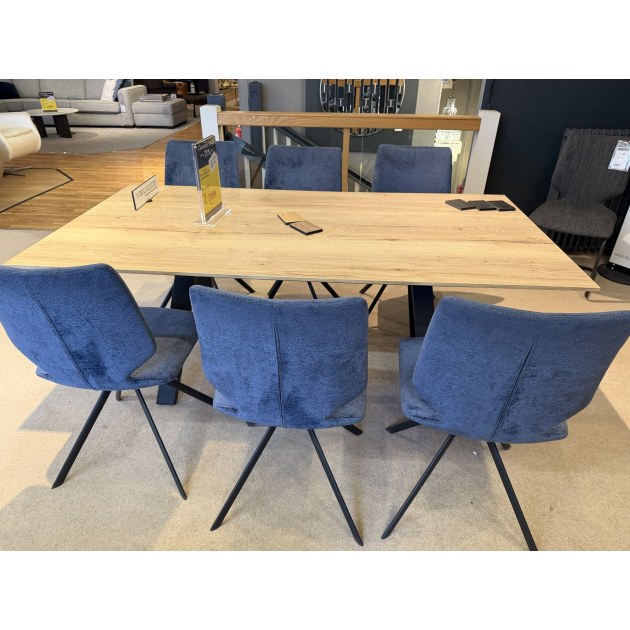 Venjakob Klu 1.9m Dining Table Set and 6 Arthur Chairs Venjakob Klu 1.9m Dining Table Set and 6 Arthur Chairs