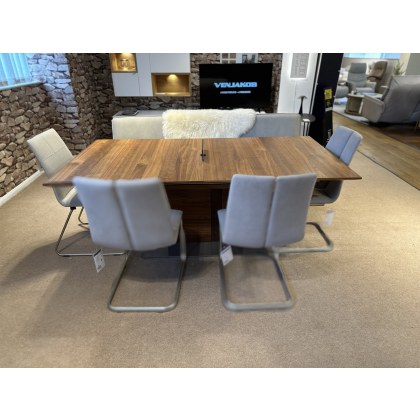 VENJAKOB-- PIAZZA 1.9M EXTENDABLE DINING TABLE WITH 100CM LEAF VENJAKOB-- PIAZZA 1.9M EXTENDABLE DINING TABLE WITH 100CM LEAF