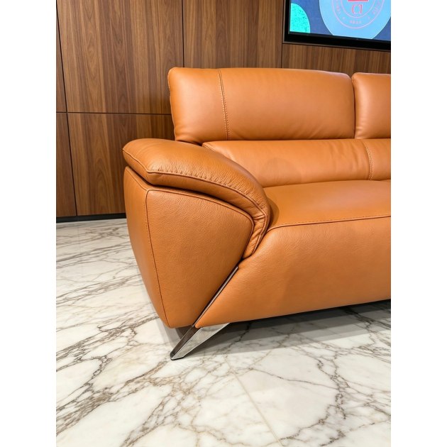 Nicoletti Molveno 2.5 Seater Sofa in Tan Leather Nicoletti Molveno 2.5 Seater Sofa in Tan Leather
