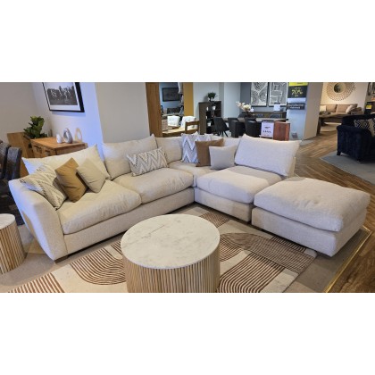 Fabian Corner Group with Combi Stool & 7pc Scatter Pack Fabian Corner Group with Combi Stool & 7pc Scatter Pack