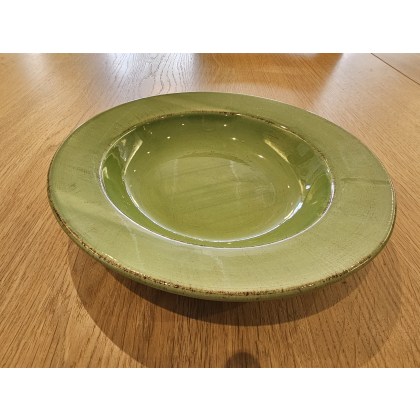 Set of 4 Green Soup Bowls Set of 4 Green Soup Bowls