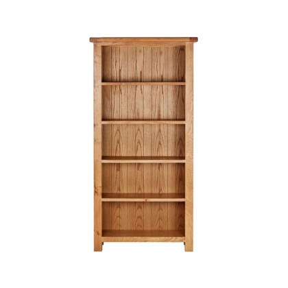 Fairfax Oak Large Deep Bookcase