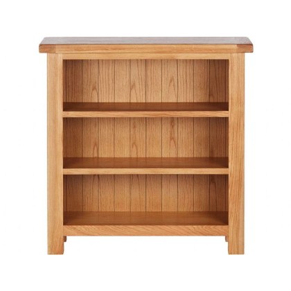 Fairfax Oak Low Deep Bookcase