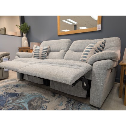 G-PLAN, Seattle 3-Seater Power Double Recliner, Power Chair, Footstool & Scatter Cushions G-PLAN, Seattle 3-Seater Power Double Recliner, Power Chair, Footstool & Scatter Cushions