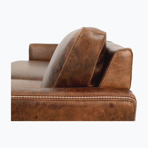 Alessio 3 Seater Sofa - Tobacco QS Alessio 3 Seater Sofa - Tobacco QS