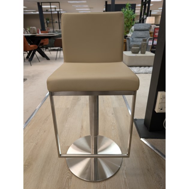Cadiz, Stainless Steel Base with Cream Seat Cadiz, Stainless Steel Base with Cream Seat