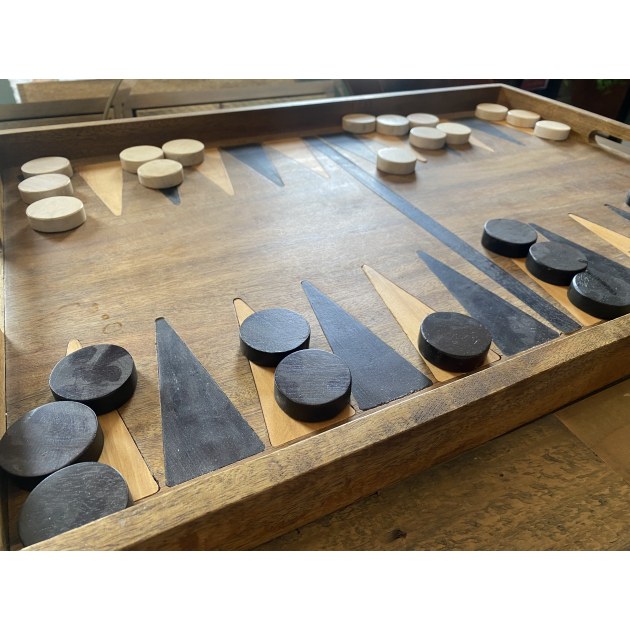 Backgammon Ottoman Tray Backgammon Ottoman Tray