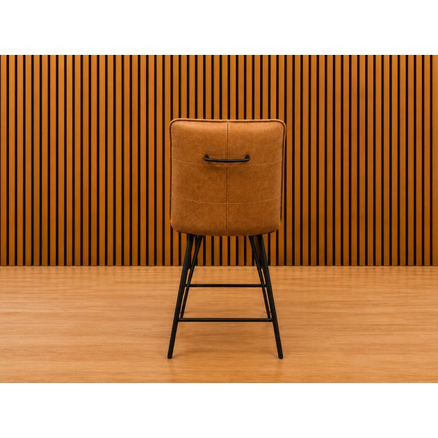 Habufa Bella Bar Chair Cognac Habufa Bella Bar Chair Cognac