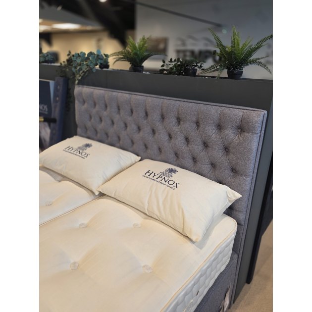 Hypnos Ortho 1400 Zip and Link Hideaway Storage Kingsize Bed Set with Eleanor Headboard Hypnos Ortho 1400 Zip and Link Hideaway Storage Kingsize Bed Set with Eleanor Headboard