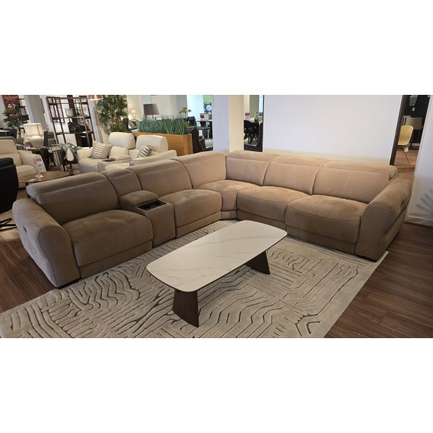 Jessie Corner Group Sofa with Music Function & Console Jessie Corner Group Sofa with Music Function & Console