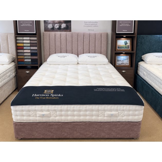 Harrison Spinks 5'0 Matisse 13750 Mattress Florence Headboard Divan Base Harrison Spinks 5'0 Matisse 13750 Mattress Florence Headboard Divan Base
