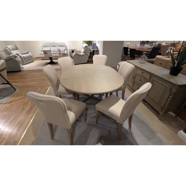 Artisan Round Dining Table With 6 x Chairs Artisan Round Dining Table With 6 x Chairs
