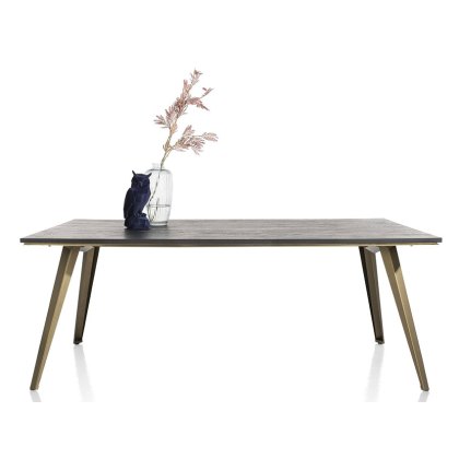 Habufa City 230cm x 100cm Industrial Dining Table