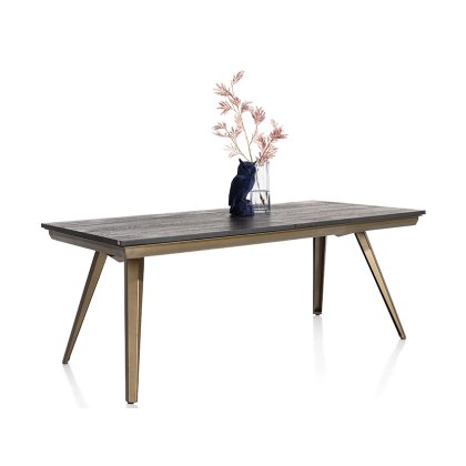 Habufa City 190cm Extending Industrial Dining Table