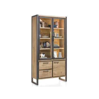 Habufa Metalo Glass Cabinet