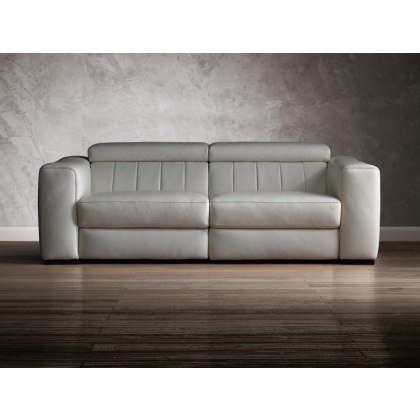 Natuzzi Editions Forza 3 Seater Leather Sofa