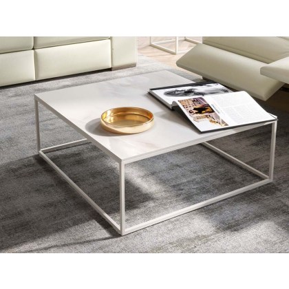 Natuzzi Editions Hydra Square Coffee Table - Taupe