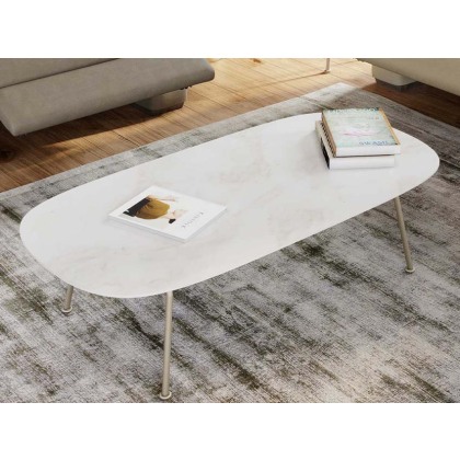 Natuzzi Editions Low Rectangular Coffee Table