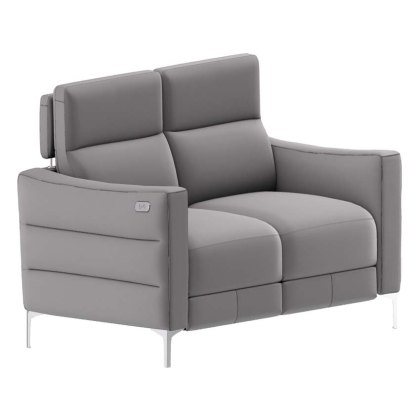 Natuzzi Editions Stima Loveseat With 2 Electric Motions