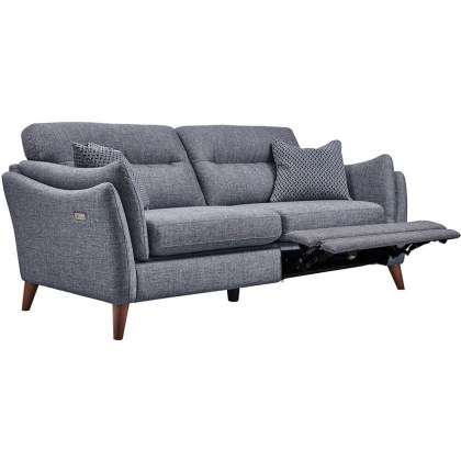 Amoura Fabric 3 Seater Motion Lounger