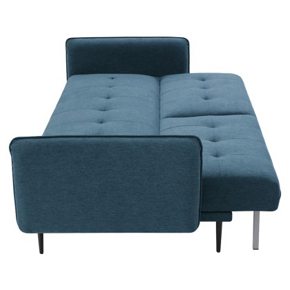 Franco 3 Seater Blue Sofa Bed