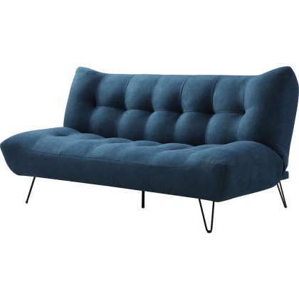 Marcello 3 Seater Blue Sofa Bed