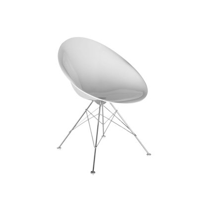 Eros by Philippe Starck Glossy White Armchair