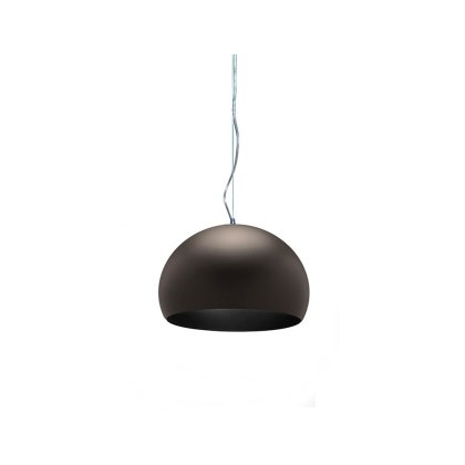 Fly by Ferruccio Laviani Small Varnished Brown Lamp