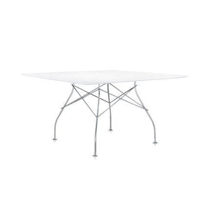 Glossy by Antonio Citterio White Square Table