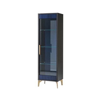 Aquanette Dining 1 Door Left Curio Cabinet