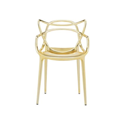 Kartell Masters by Phillippe Starck Chair Gold Kartell Masters by Phillippe Starck Chair Gold