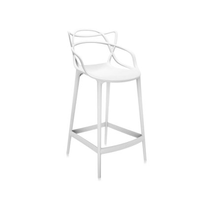 Masters by Phillippe Starck Stool H.65 White