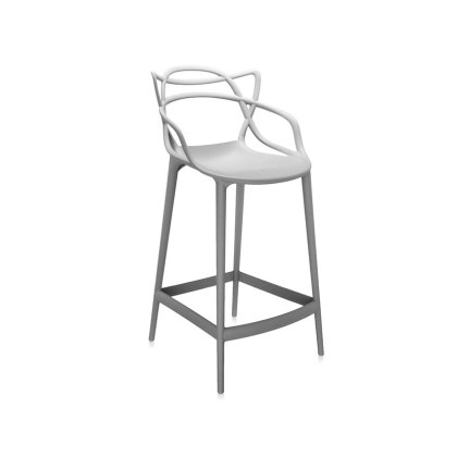 Masters by Phillippe Starck Stool H.65 Grey