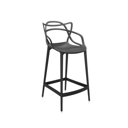 Masters by Phillippe Starck Stool H.65 Black