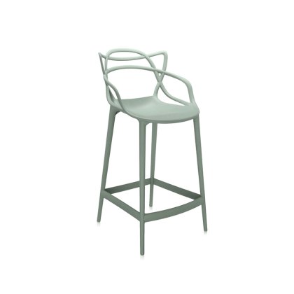 Masters by Phillippe Starck Stool H.65 Sage