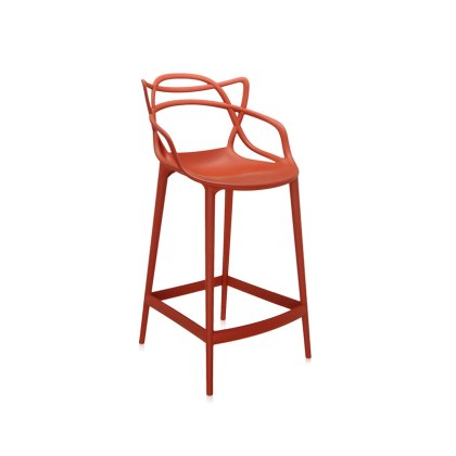 Masters by Phillippe Starck Stool H.65 Rust