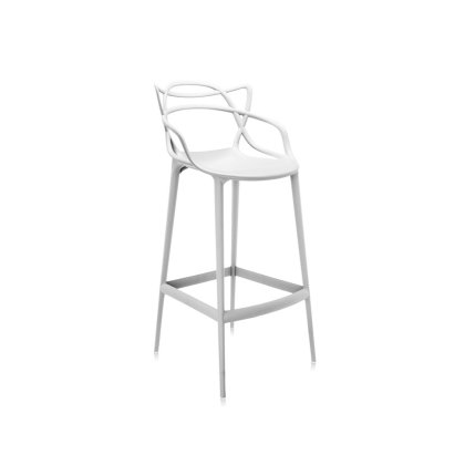 Masters by Phillippe Starck Stool H.75 White