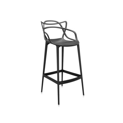 Masters by Phillippe Starck Stool H.75 Black