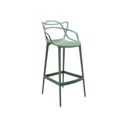 Masters by Phillippe Starck Stool H.75 Sage