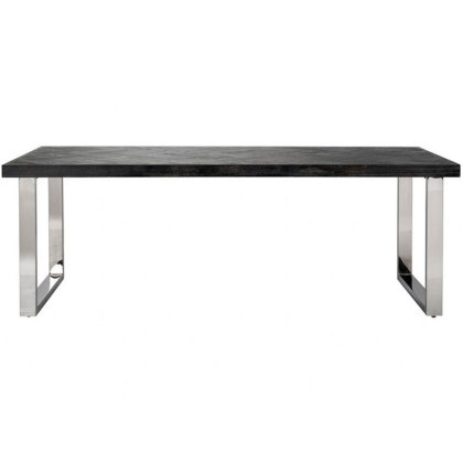 Savoy Silver 220cm Dining Table