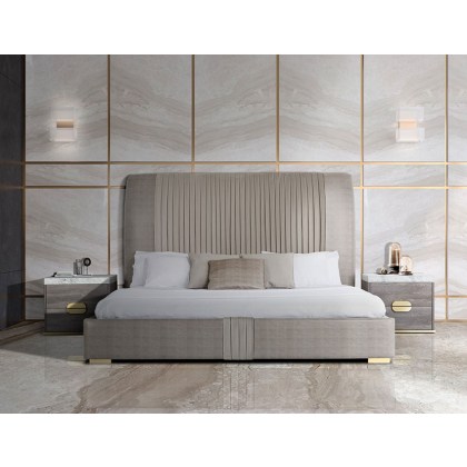 Stone International Westin Upholstered King Bed