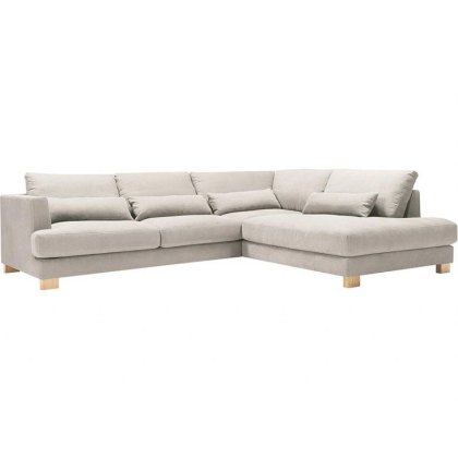 Sits Brandon RHF Small Fabric Chaise Sofa Sits Brandon RHF Small Fabric Chaise Sofa
