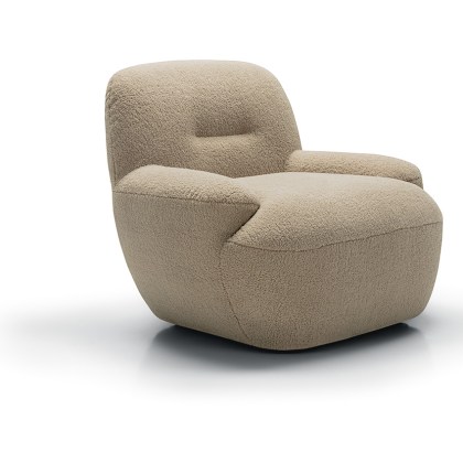 Uma Armchair With Swivel Base