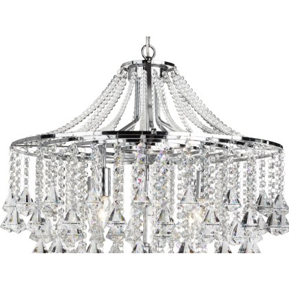 Dorchester 5 Light Chrome Pendant